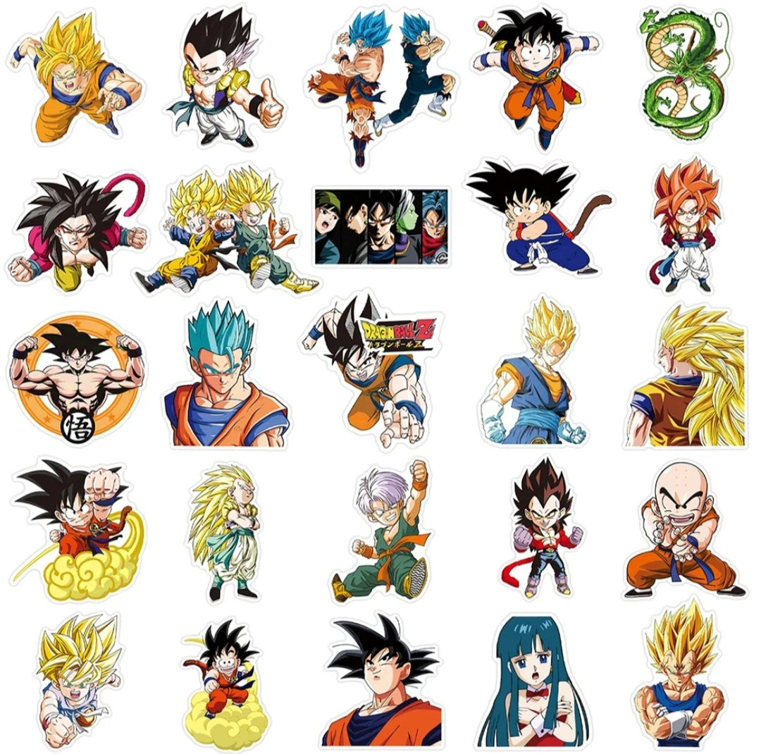 Stickers Pegatinas Anime Dragon Ball Z 50uds.