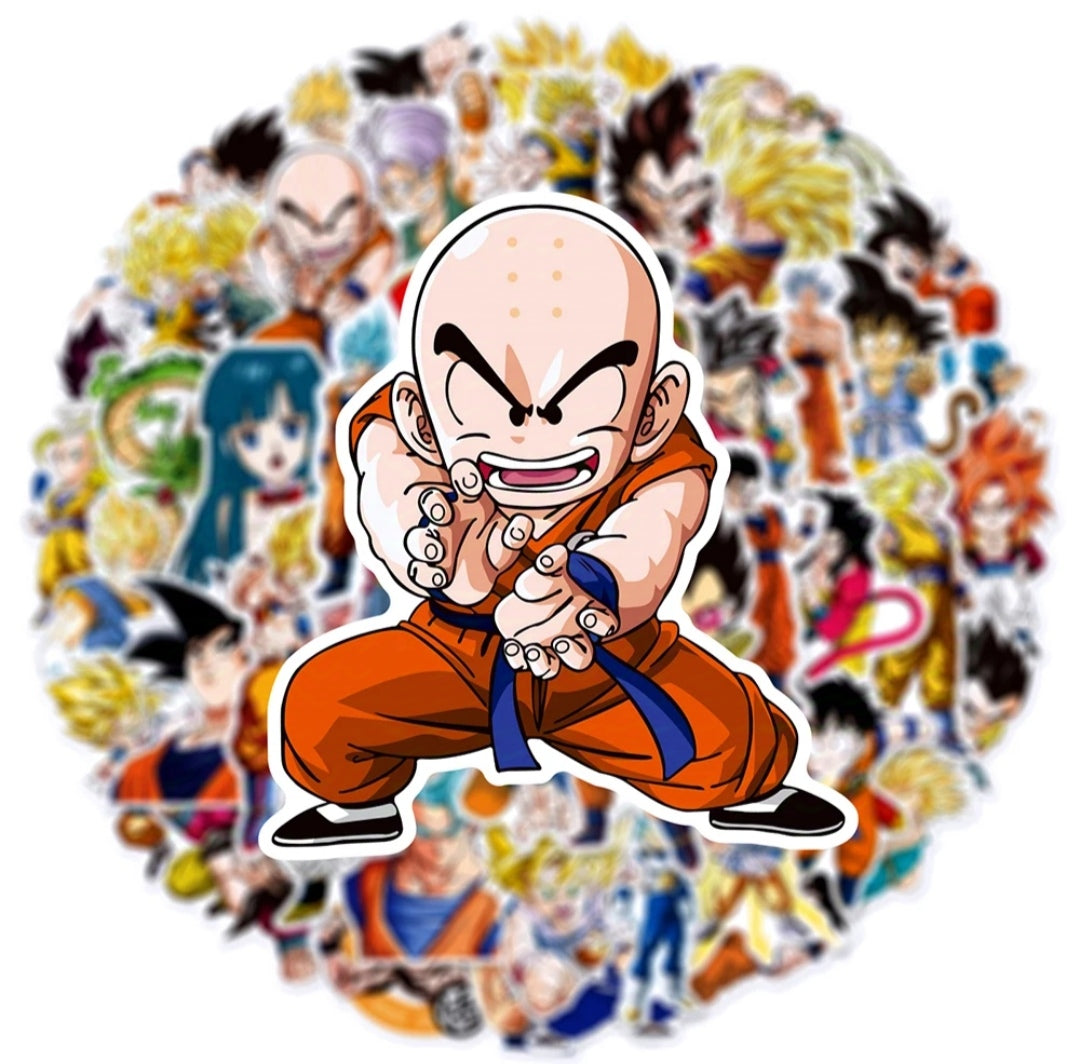 Stickers Pegatinas Anime Dragon Ball Z 50uds.