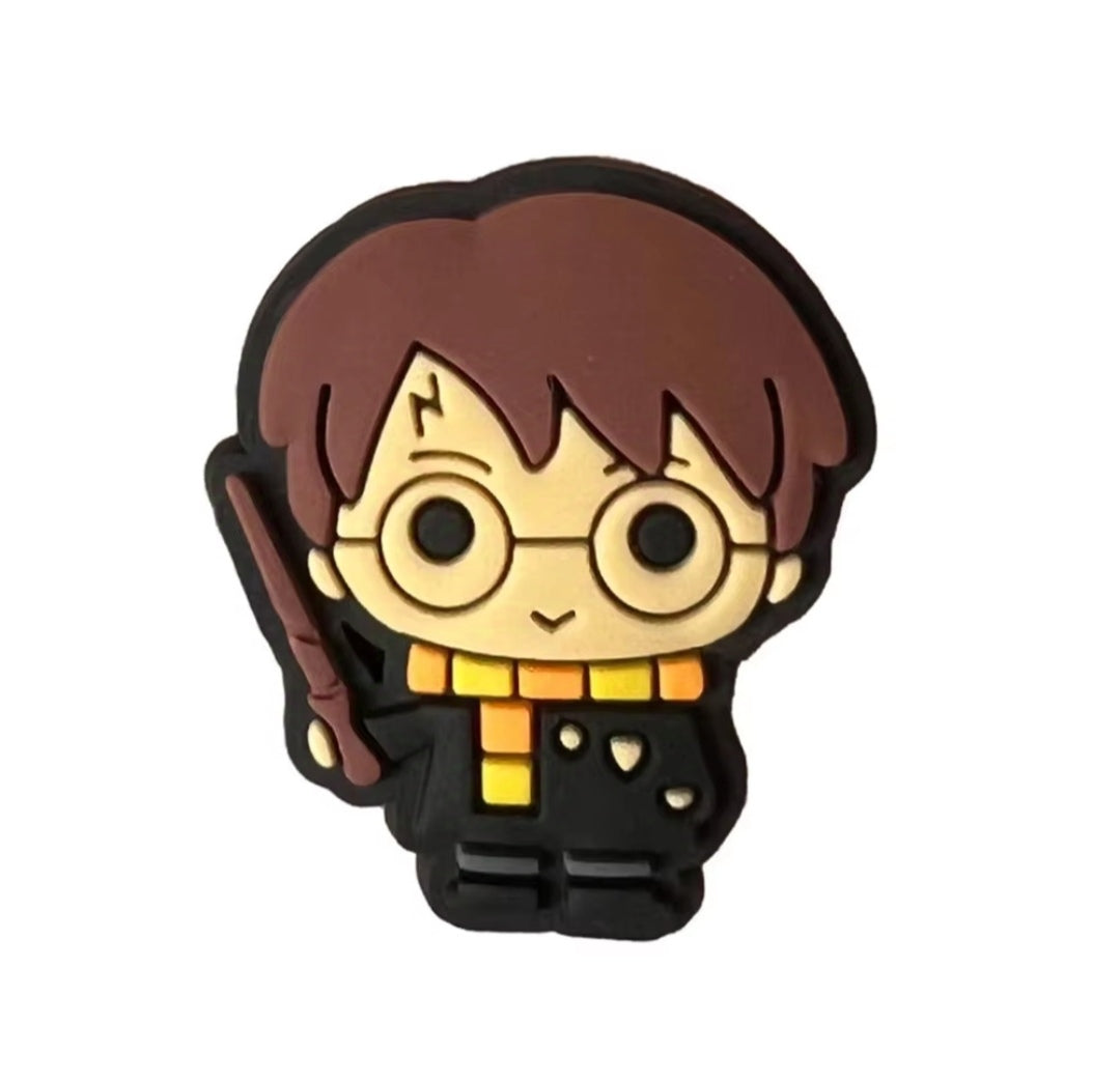 Dijes Charms Pins para Zapatos de Harry Potter 17uds.