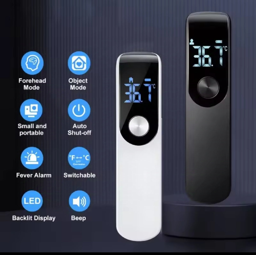 Termometro Digital Infrarroja de Alta Precision Blanco