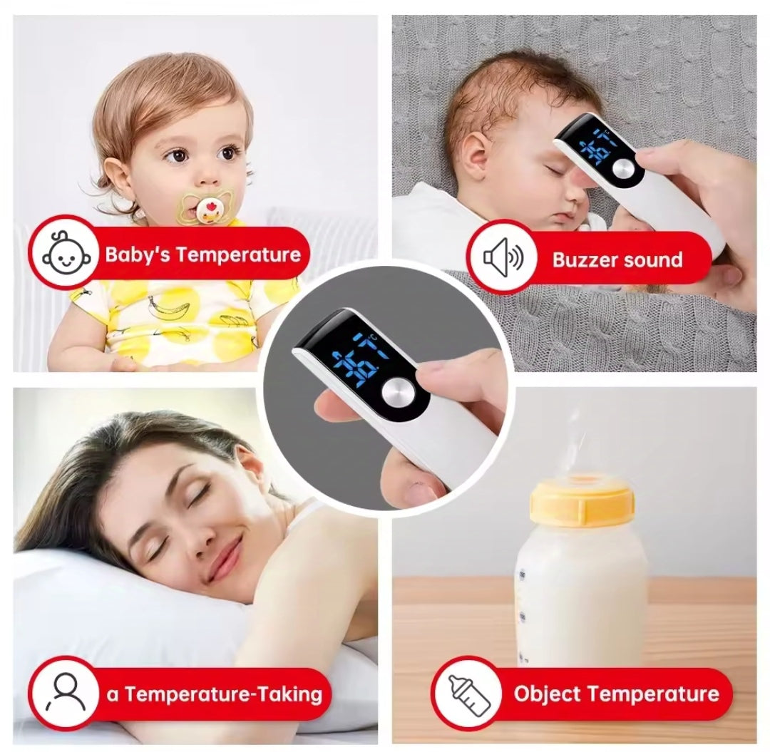Termometro Digital Infrarroja de Alta Precision Blanco