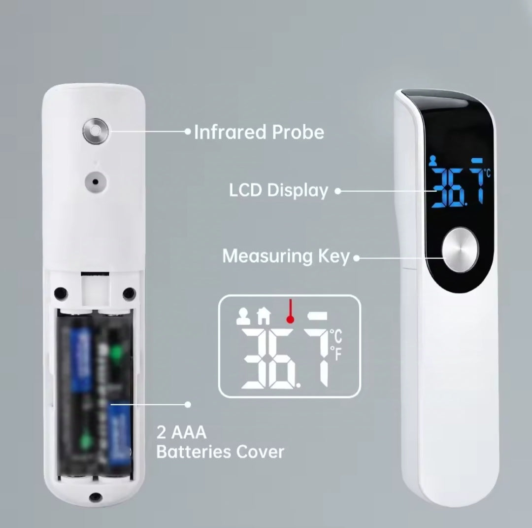 Termometro Digital Infrarroja de Alta Precision Blanco