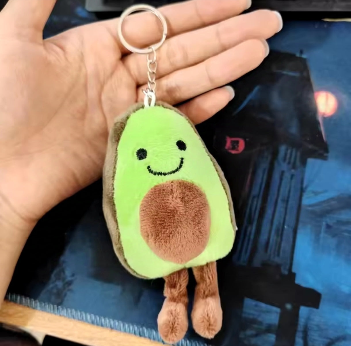 Peluche Muñeco Llavero de Palta Verde