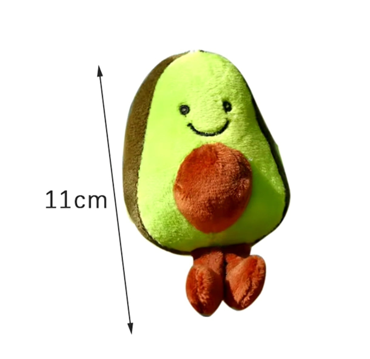 Peluche Muñeco Llavero de Palta Verde