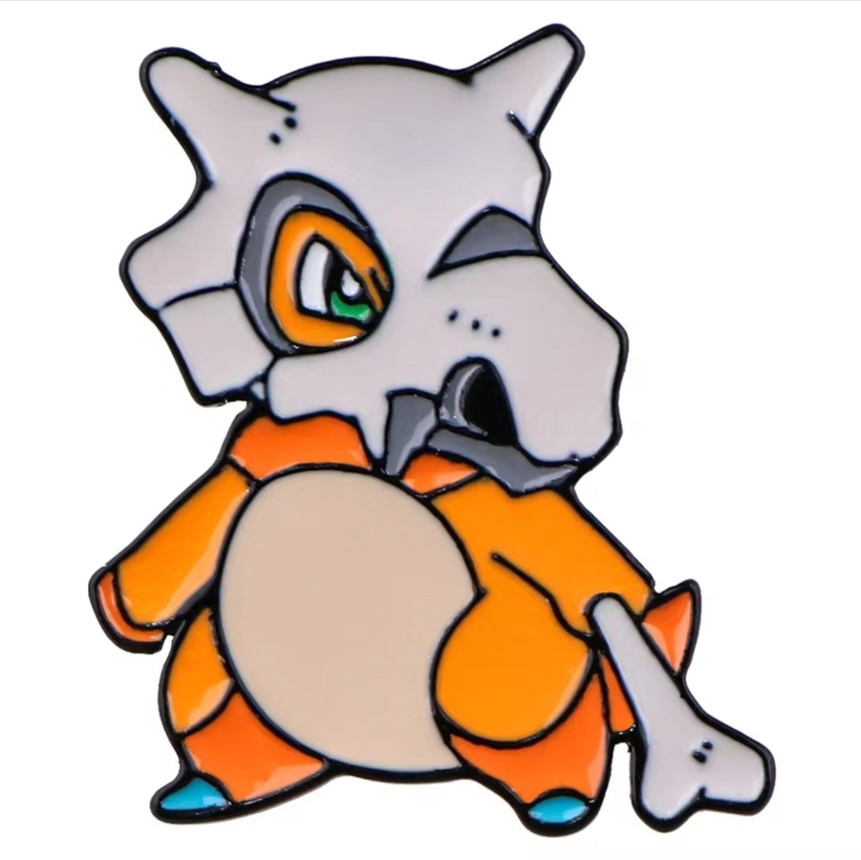 Pin Broche Alfiler Insignia de Metal Para Ropa de Cubone Pokemon