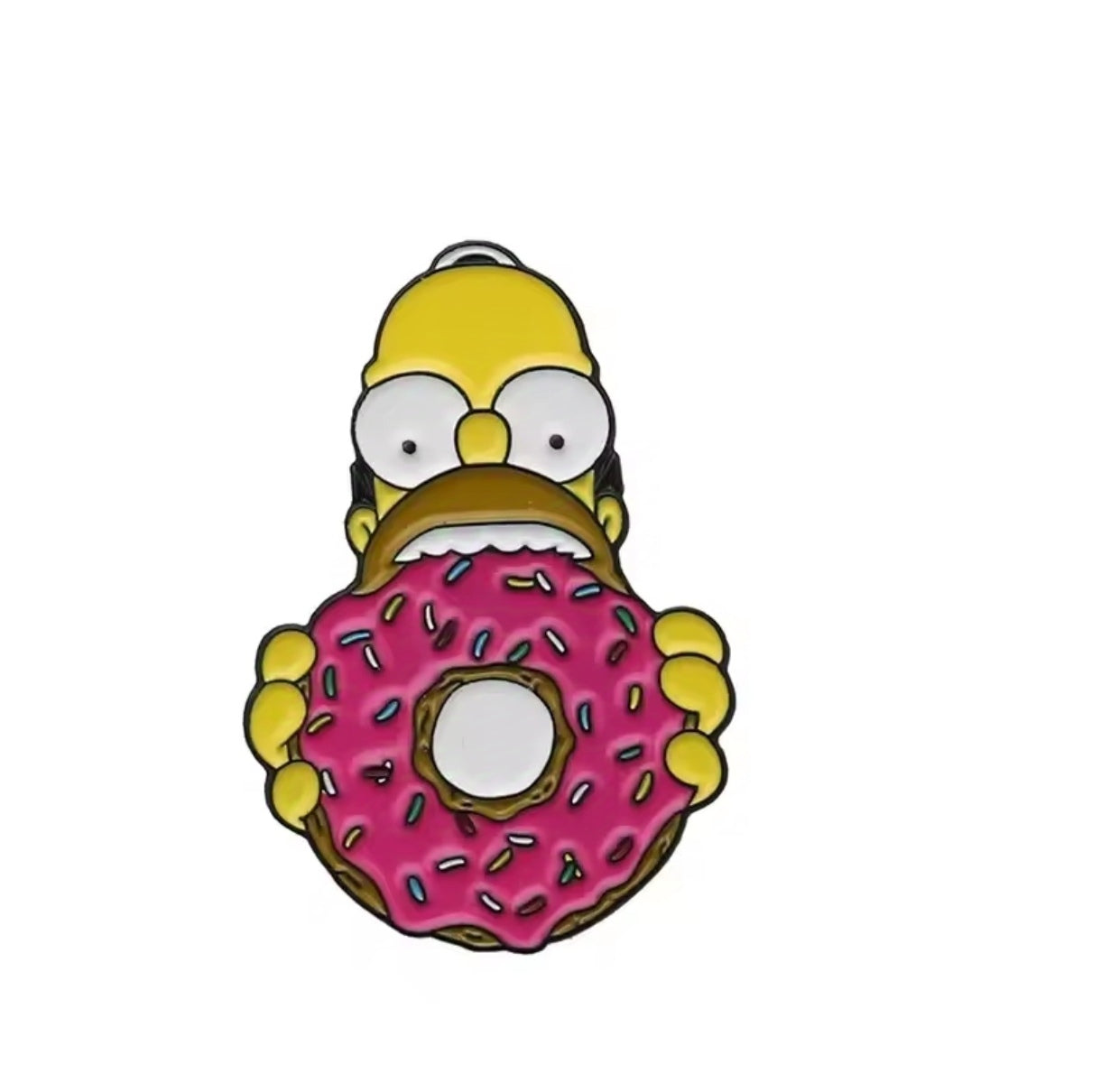 Pin Broche Alfiler Insignia de Metal Para Ropa de Homero Simpsons