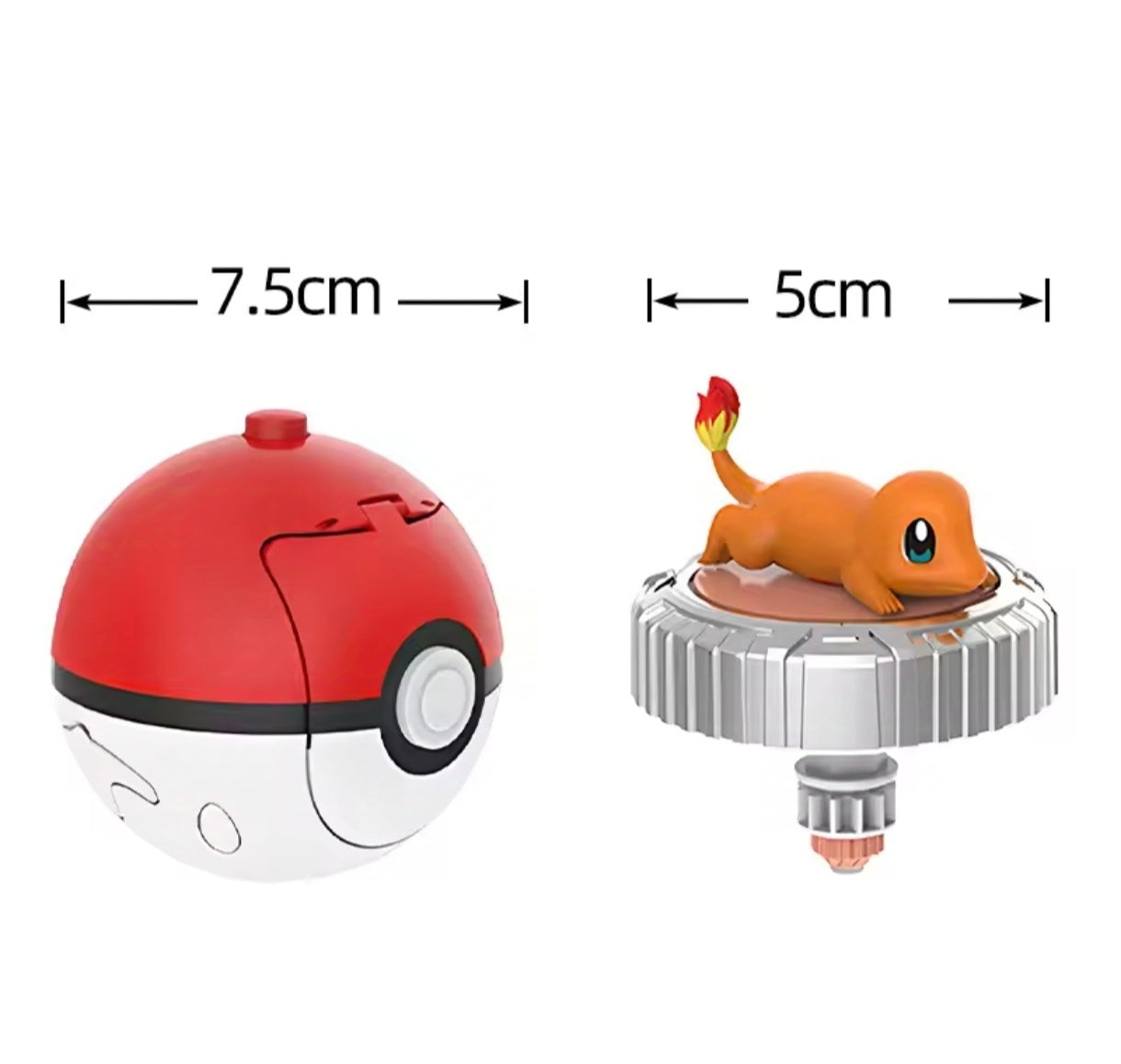 Juguete Trompo Gyro Spinner Pokemon Pikachu