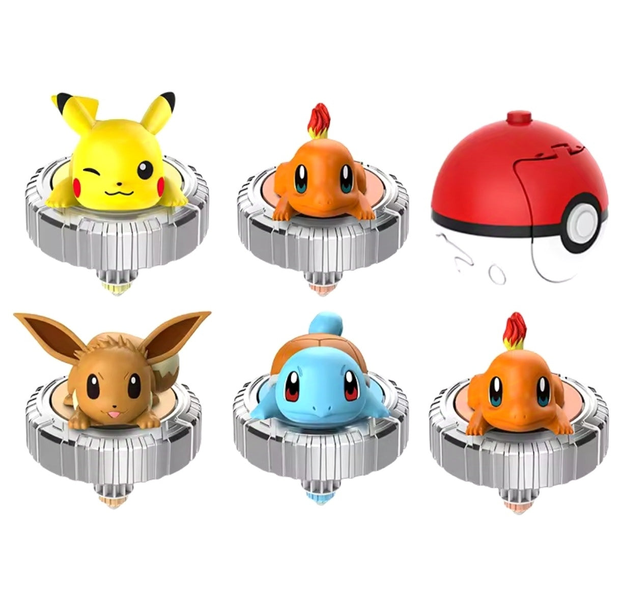Juguete Trompo Gyro Spinner Pokemon Charmander