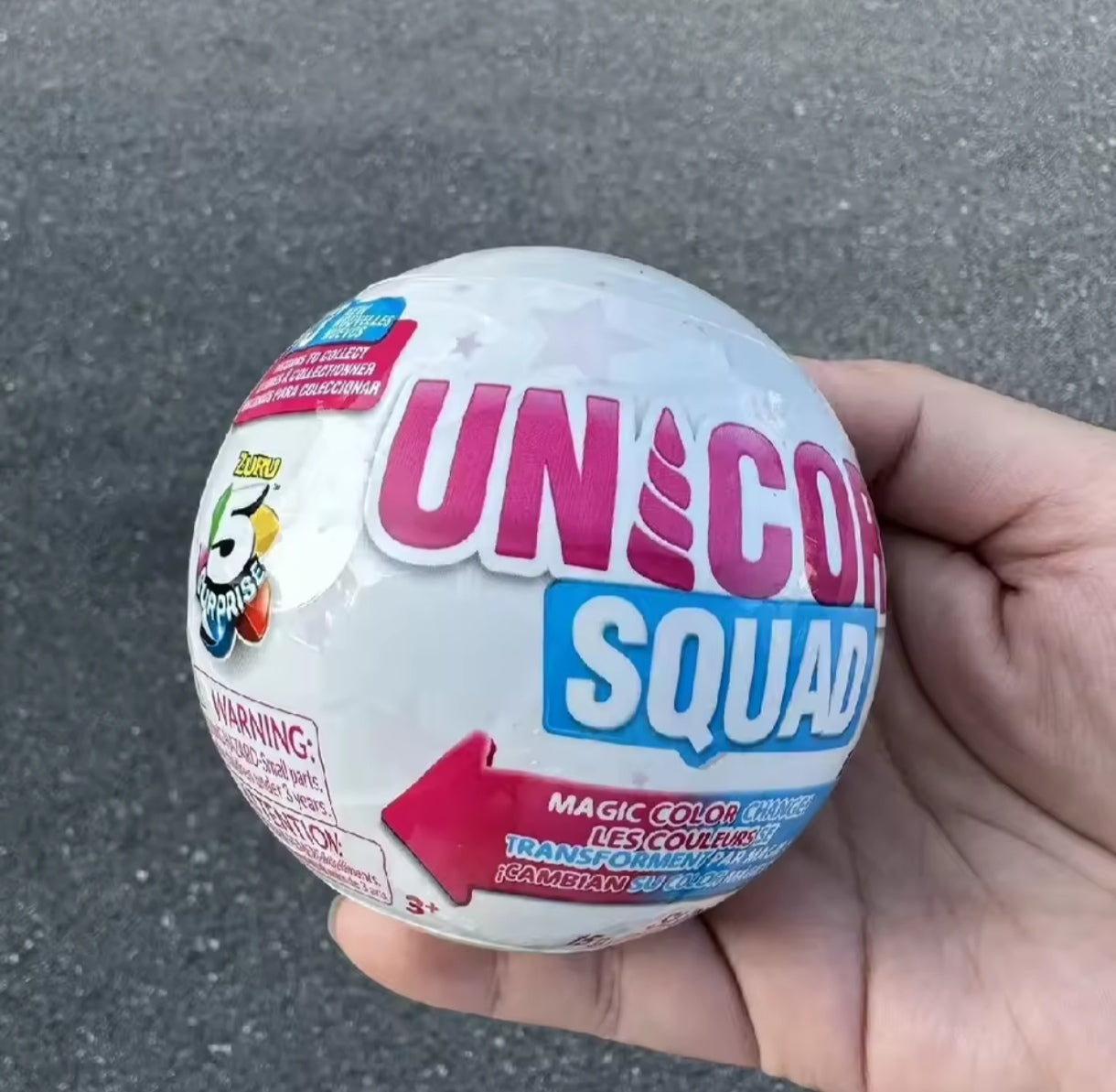 Bola Misteriosa Unicornio Zuru Unicorn Squad Sorpresa