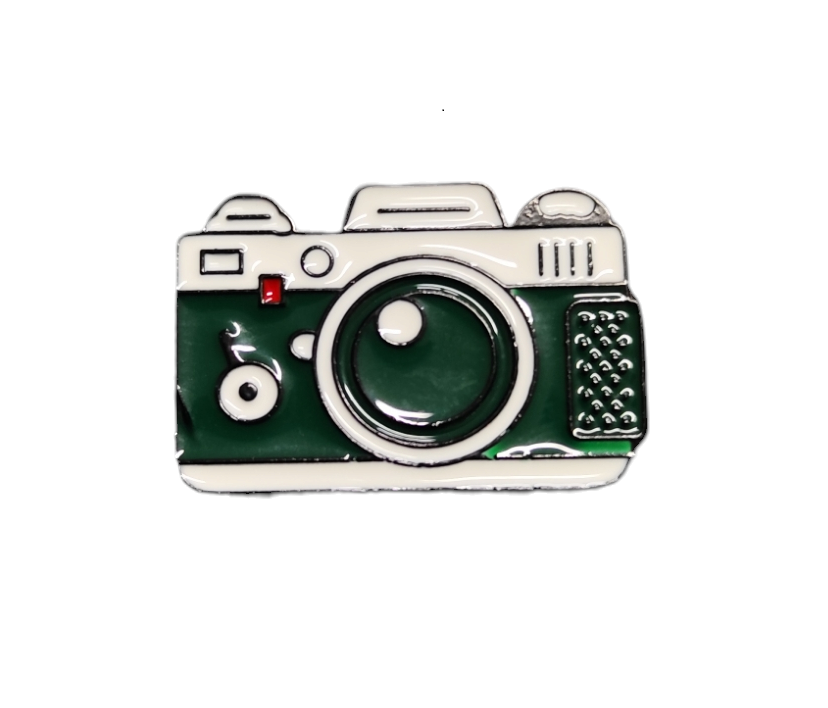 Pin Broche Alfiler Insignia de Metal Para Ropa de Camara Fotografica