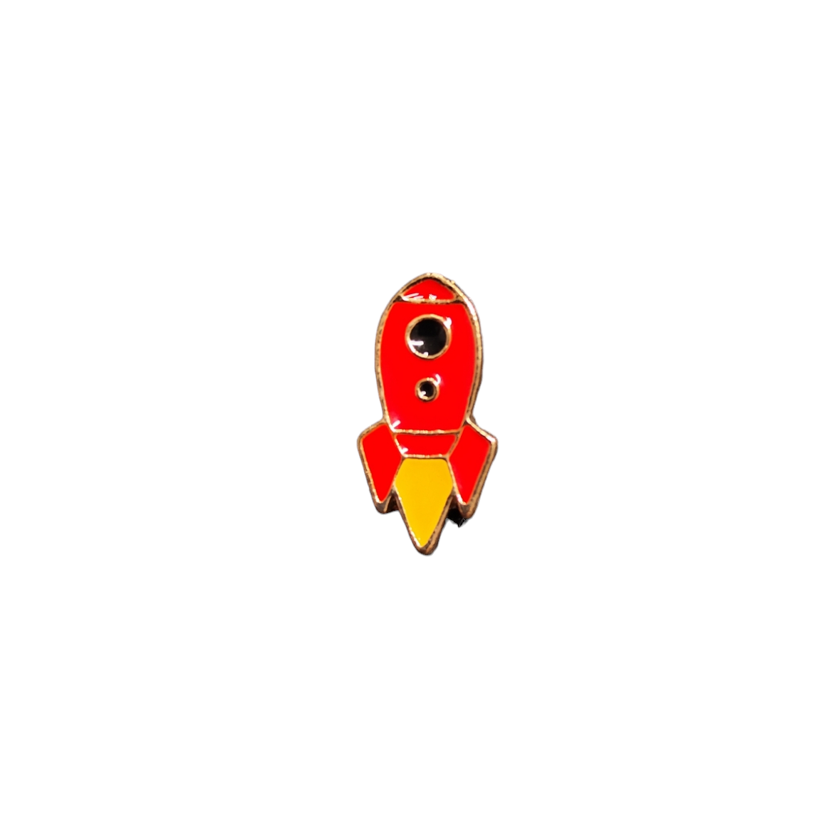Pin Broche Alfiler Insignia de Metal Para Ropa de Cohete