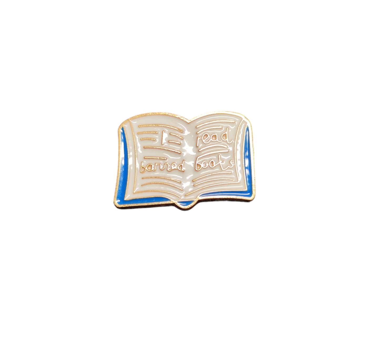 Pin Broche Alfiler Insignia de Metal Para Ropa de Libro