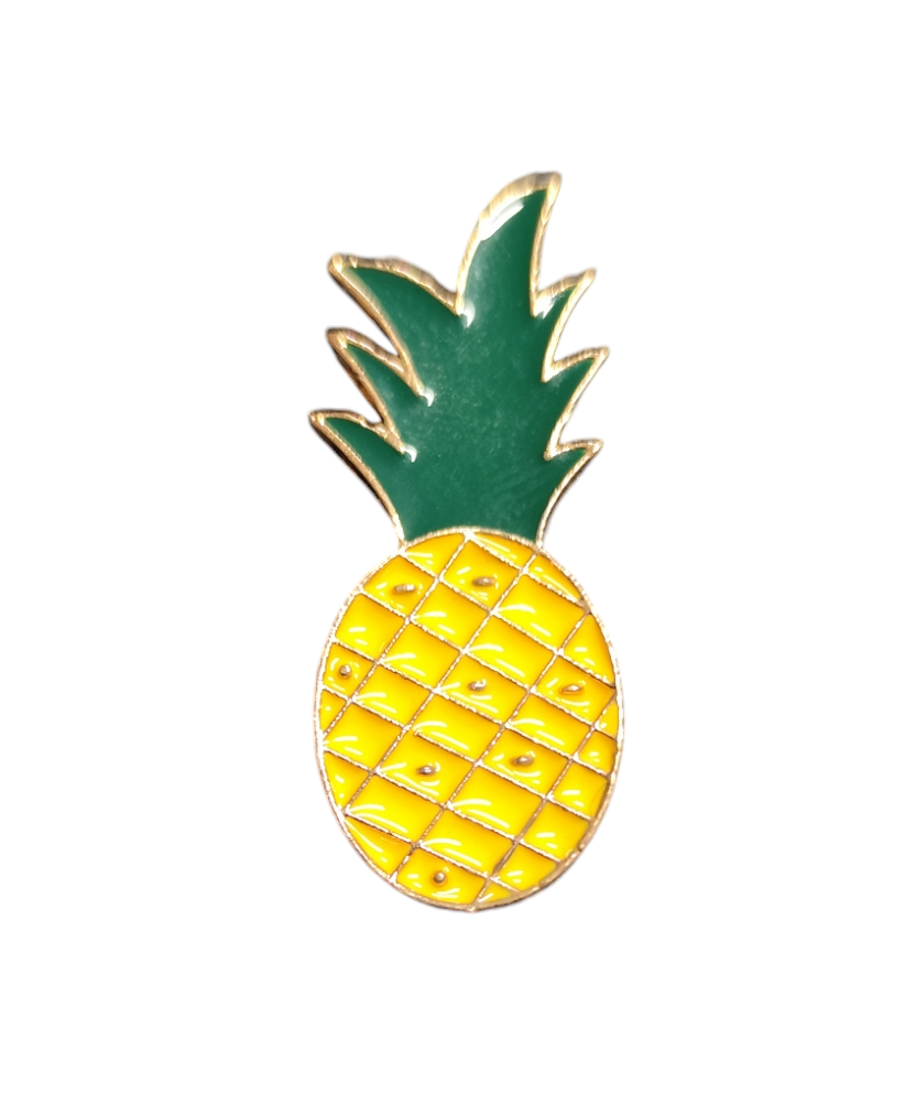 Pin Broche Alfiler Insignia de Metal Para Ropa de Piña