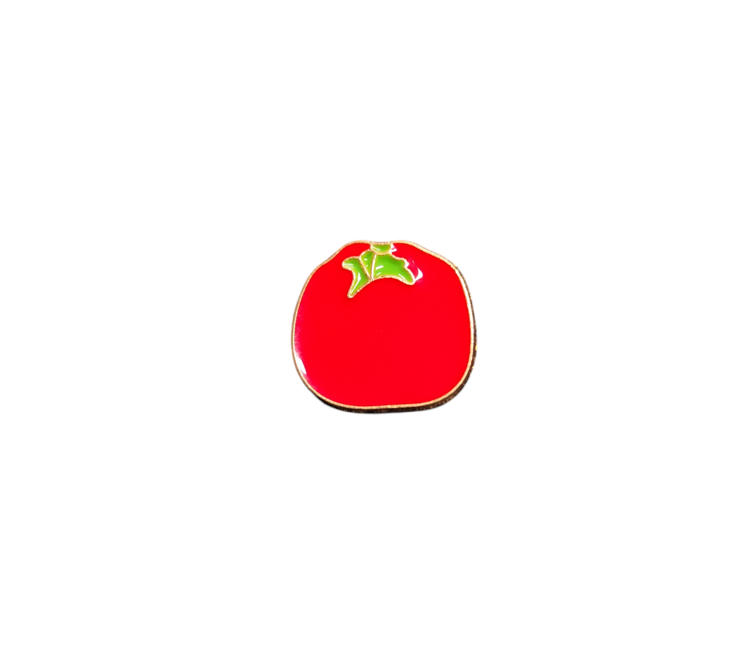 Pin Broche Alfiler Insignia de Metal Para Ropa de Tomate