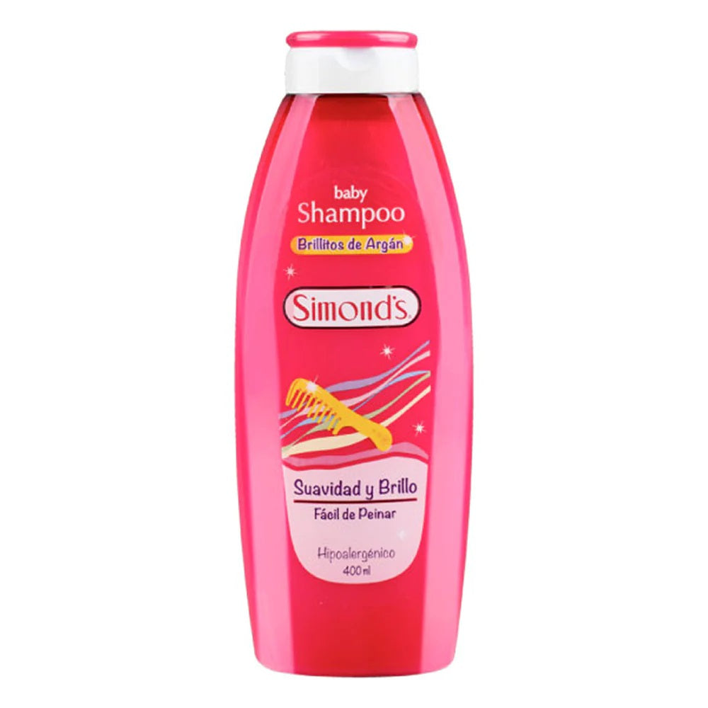 Shampoo Simonds Brillitos de Argán 400ml.
