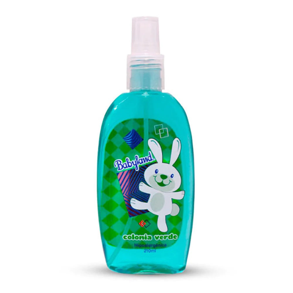 Colonia Babyland Verde 210ml.