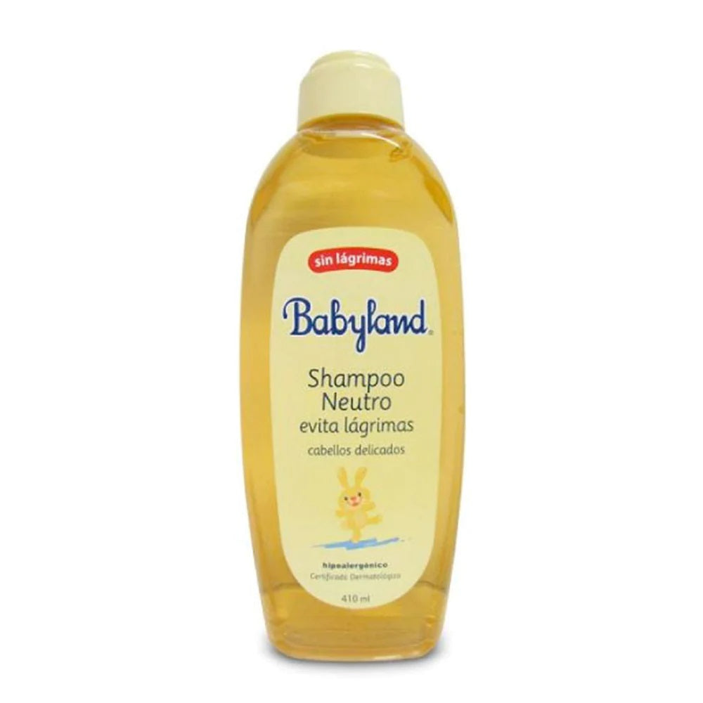 Shampoo Babyland Evita Lagrimas Neutro 410ml.