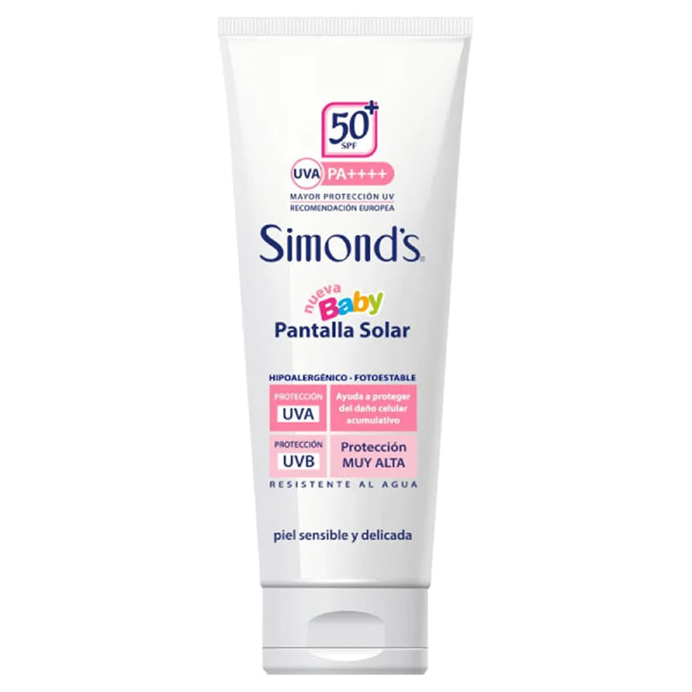 Protector Solar Simonds Baby FPS50 Pomo 200ml.