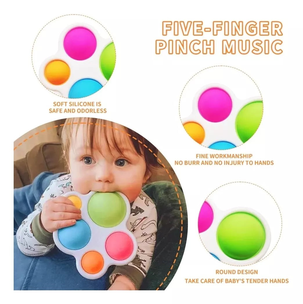 Tablero de Ejercicios Juguete Sensorial Montessori