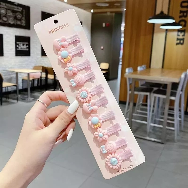Pinzas Para Pelo Cintas Colets Variados 30uds