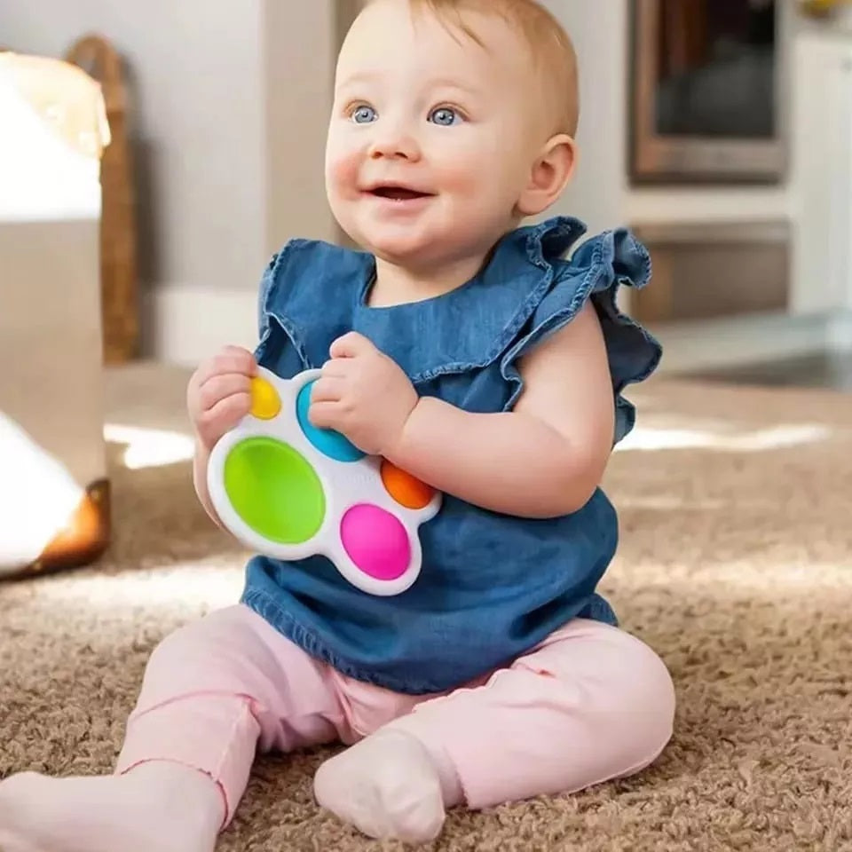 Tablero de Ejercicios Juguete Sensorial Montessori
