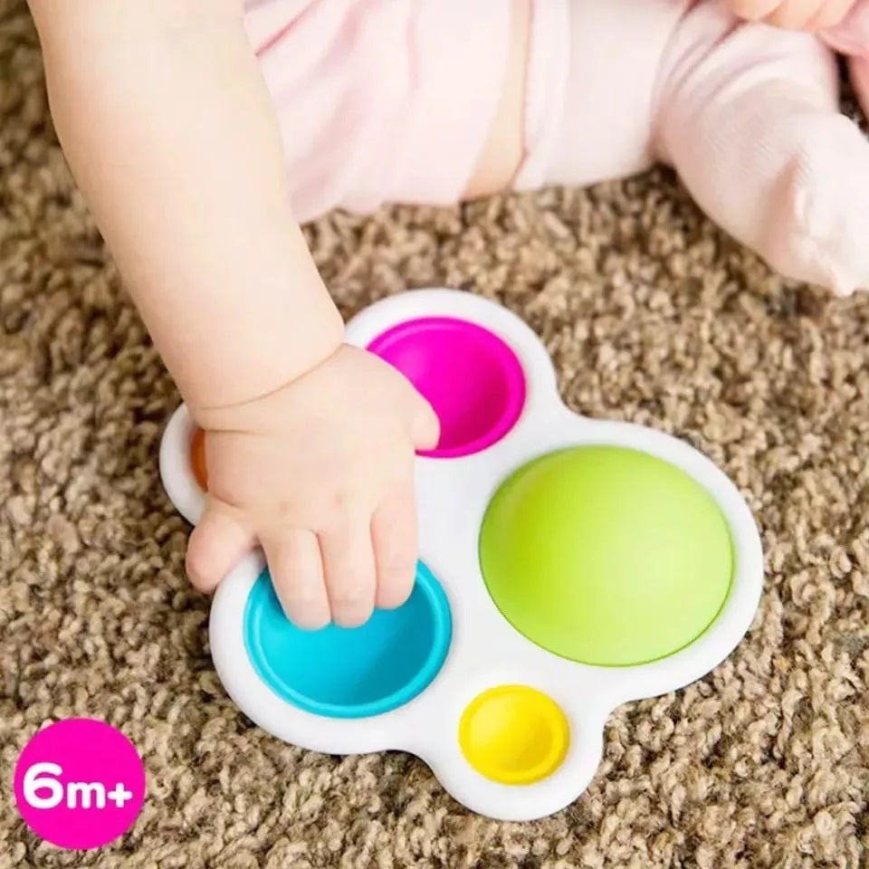 Tablero de Ejercicios Juguete Sensorial Montessori