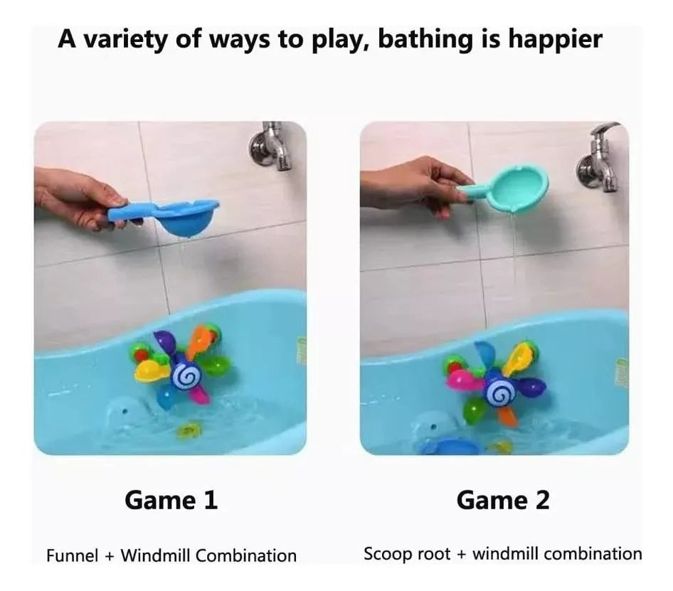 Rueda de Agua Water Wheel para Baño Bebe
