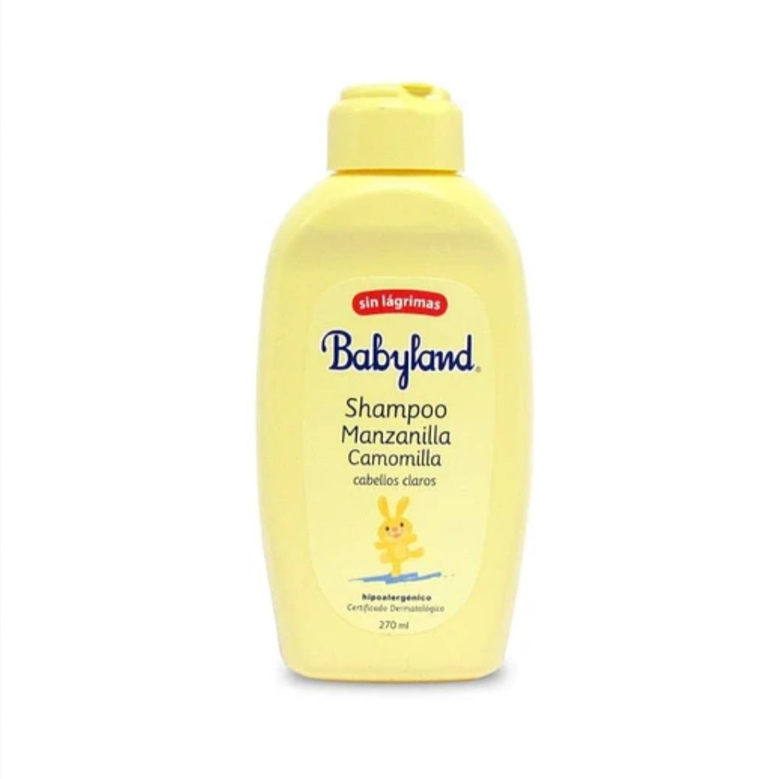Shampoo Babyland Manzanilla 270ml.