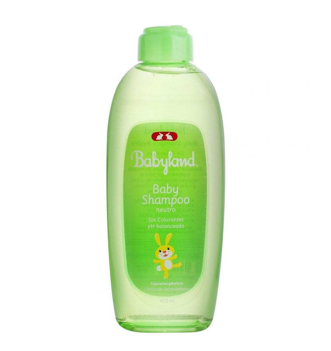 Shampoo Babyland Burbujas 410ml.