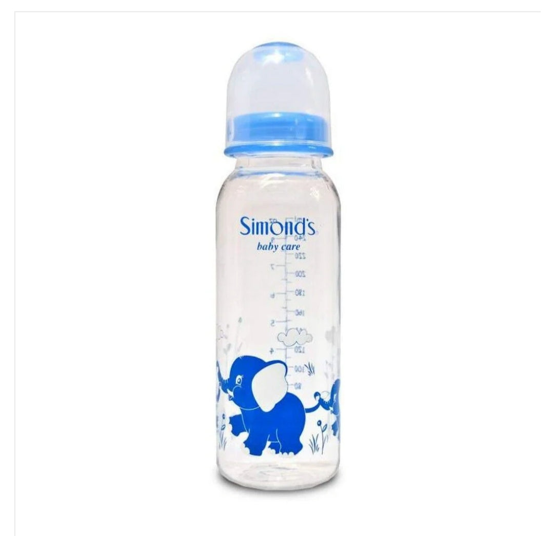 Mamadera 🍼 Simonds Clasica 270ml. Celeste