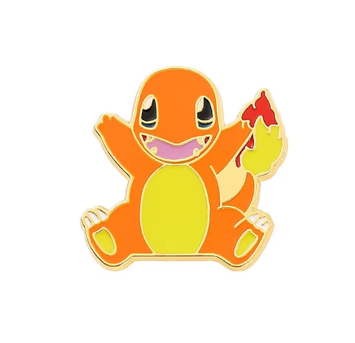 Pin Broche Alfiler Insignia de Metal Para Ropa de Charmander
