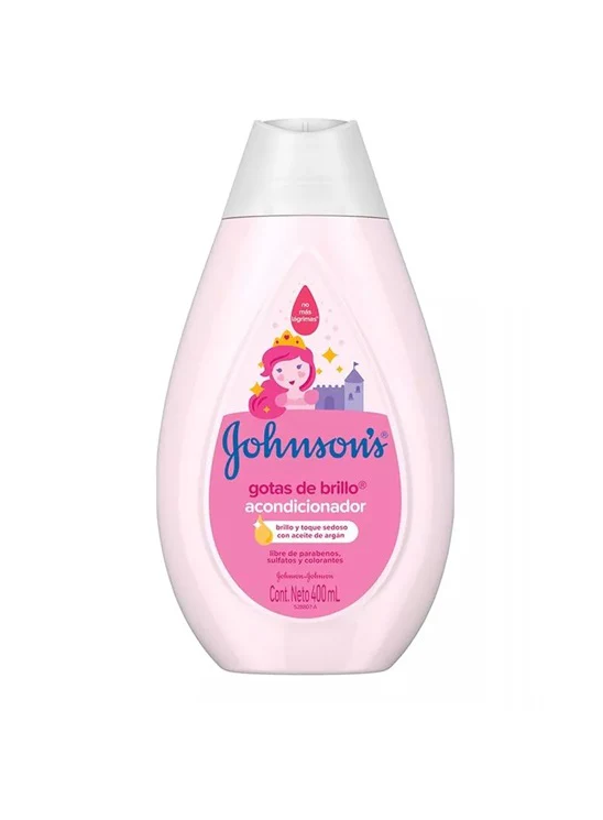 Acondicionador Balsamo Johnson´s Gotas de Brillo 400ml.