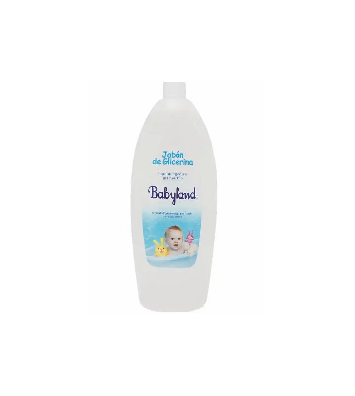 Jabón Babyland Glicerina Frasco 750ml.