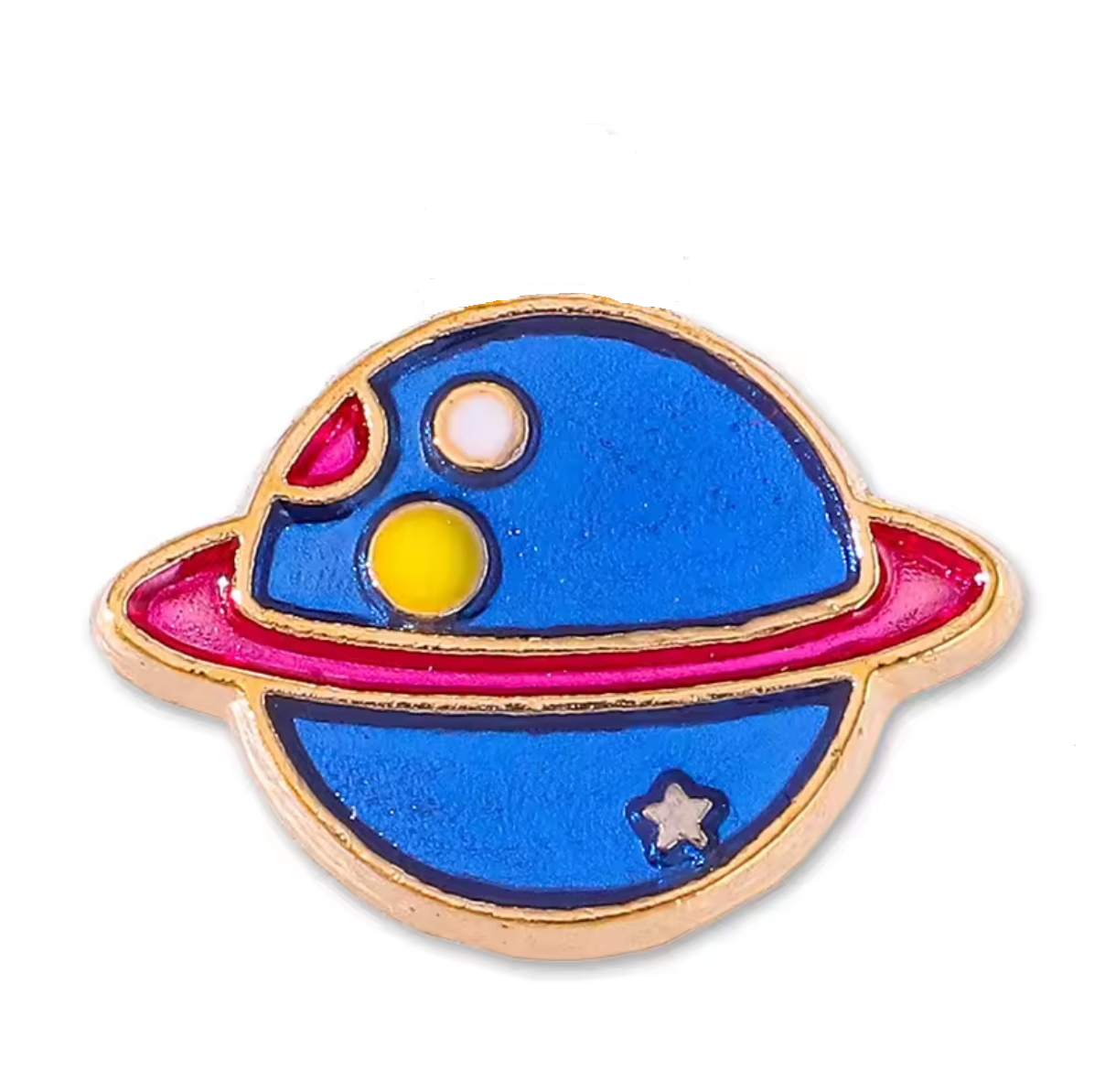 Pin Broche Alfiler Insignia de Metal Para Ropa de Planeta