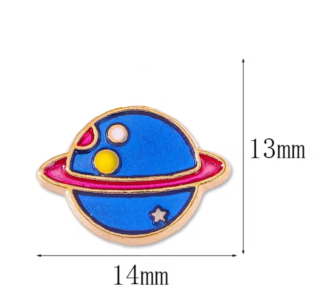 Pin Broche Alfiler Insignia de Metal Para Ropa de Planeta