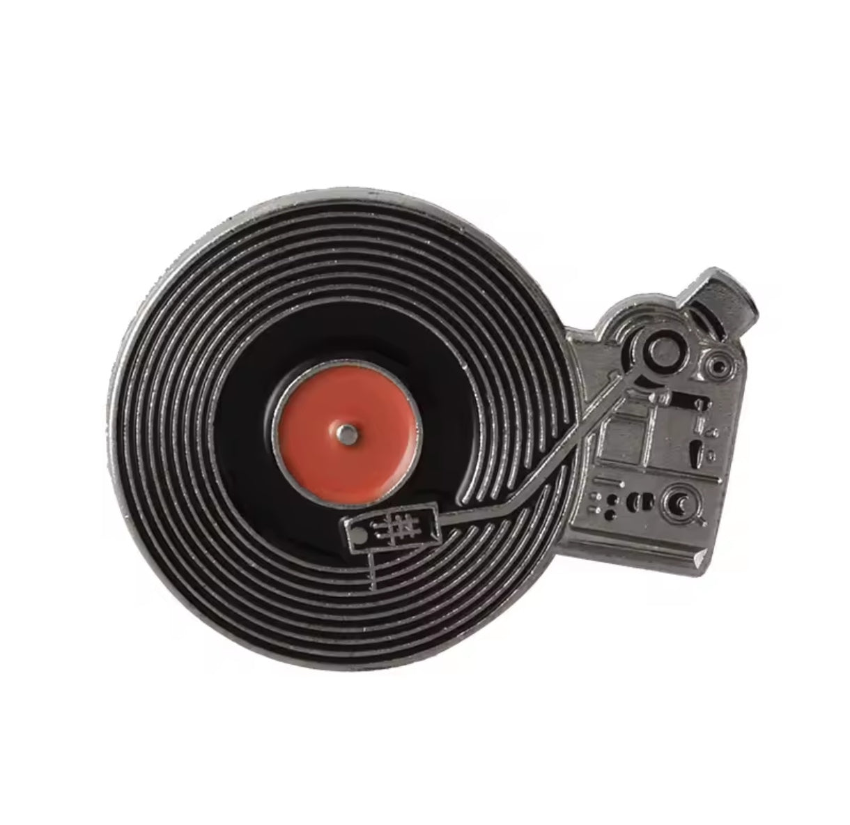 Pin Broche Alfiler Insignia de Metal Para Ropa de Disco Vinilo