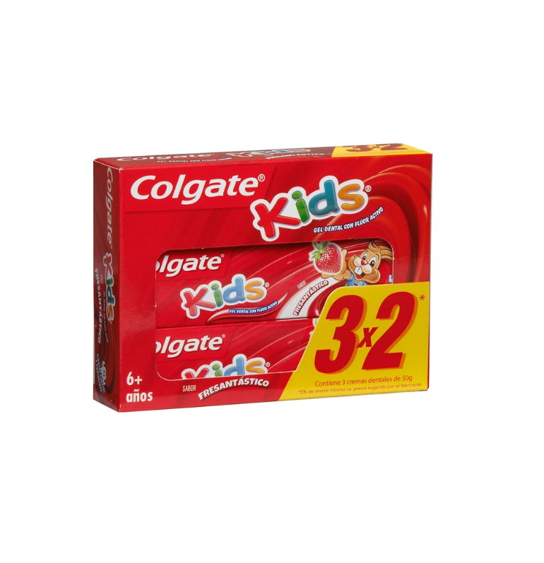 Pasta Dental Colgate Kids 3x2 50gr.