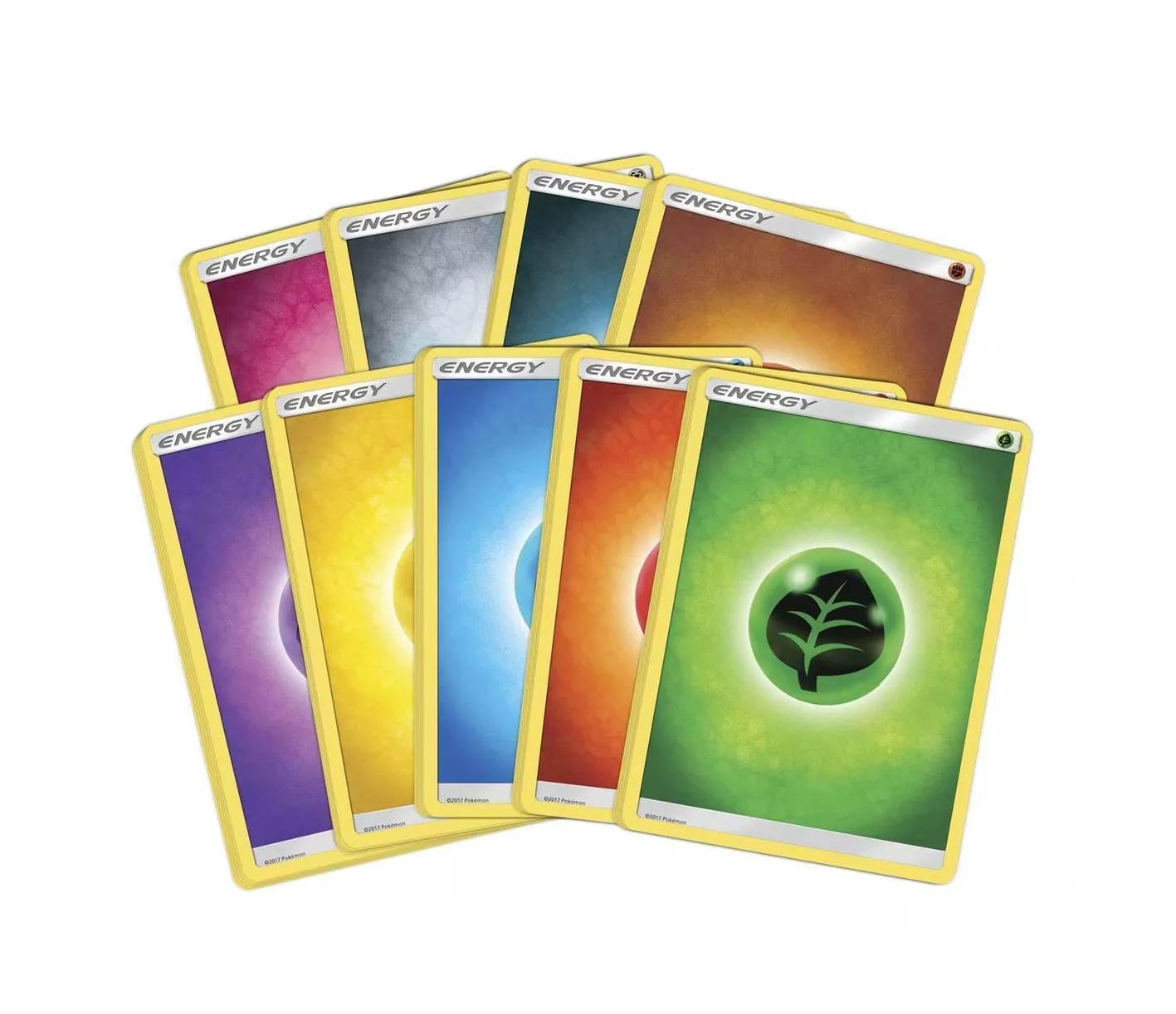 Pokemon Pack TCG Cartas Originales Energias Basicas Surtidas 50uds. En Ingles
