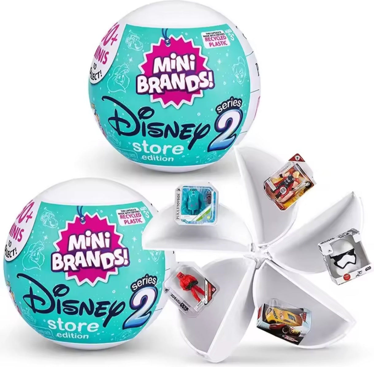 Bola Zuru Mini Brands Disney 5 Sorpresas