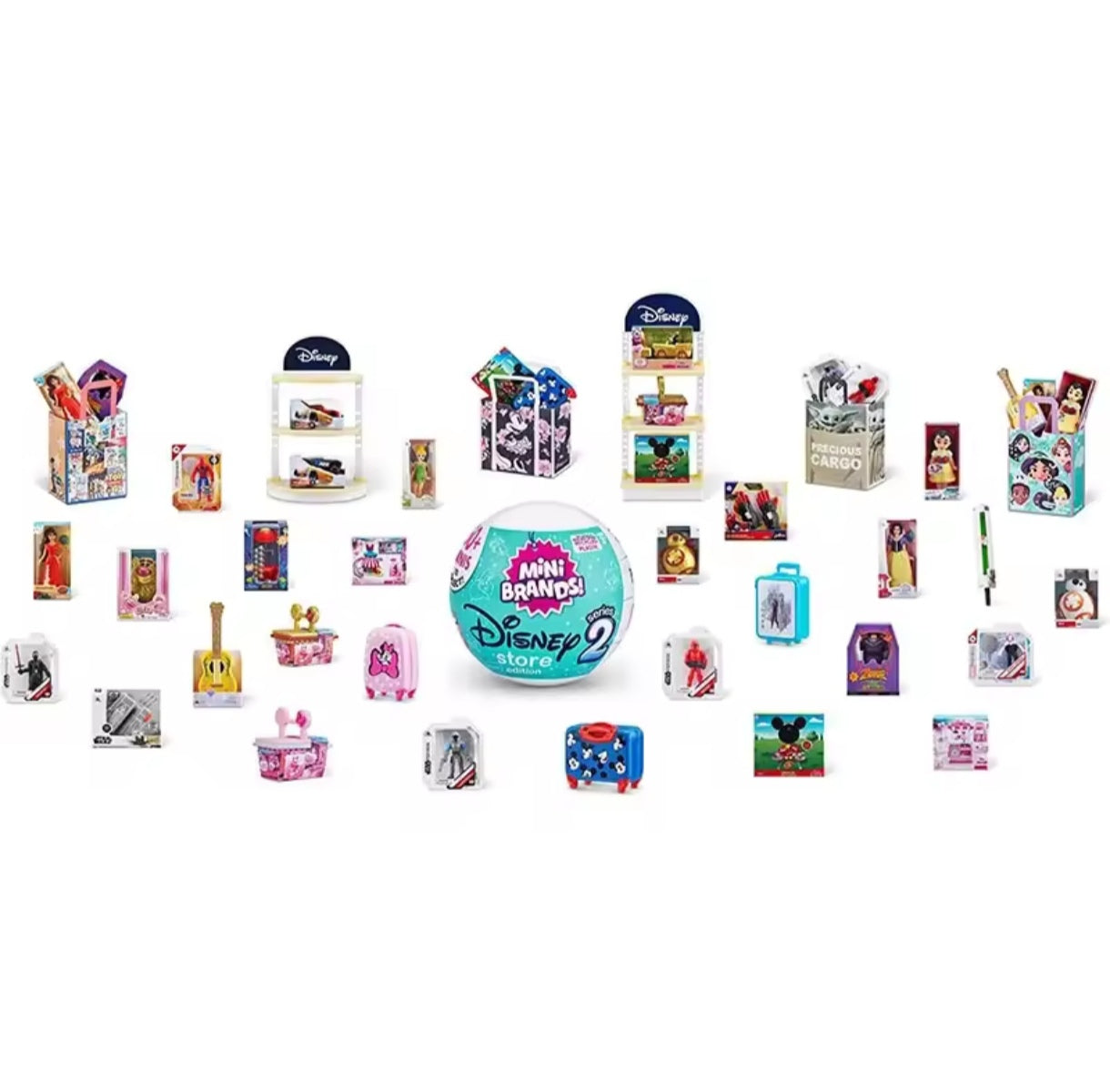 Bola Zuru Mini Brands Disney 5 Sorpresas