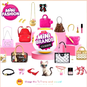 Bola Zuru Mini Brands Fashion 5 Sorpresas