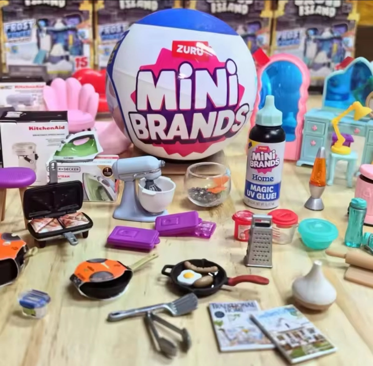 Bola Zuru Mini Brands Home 5 Sorpresas