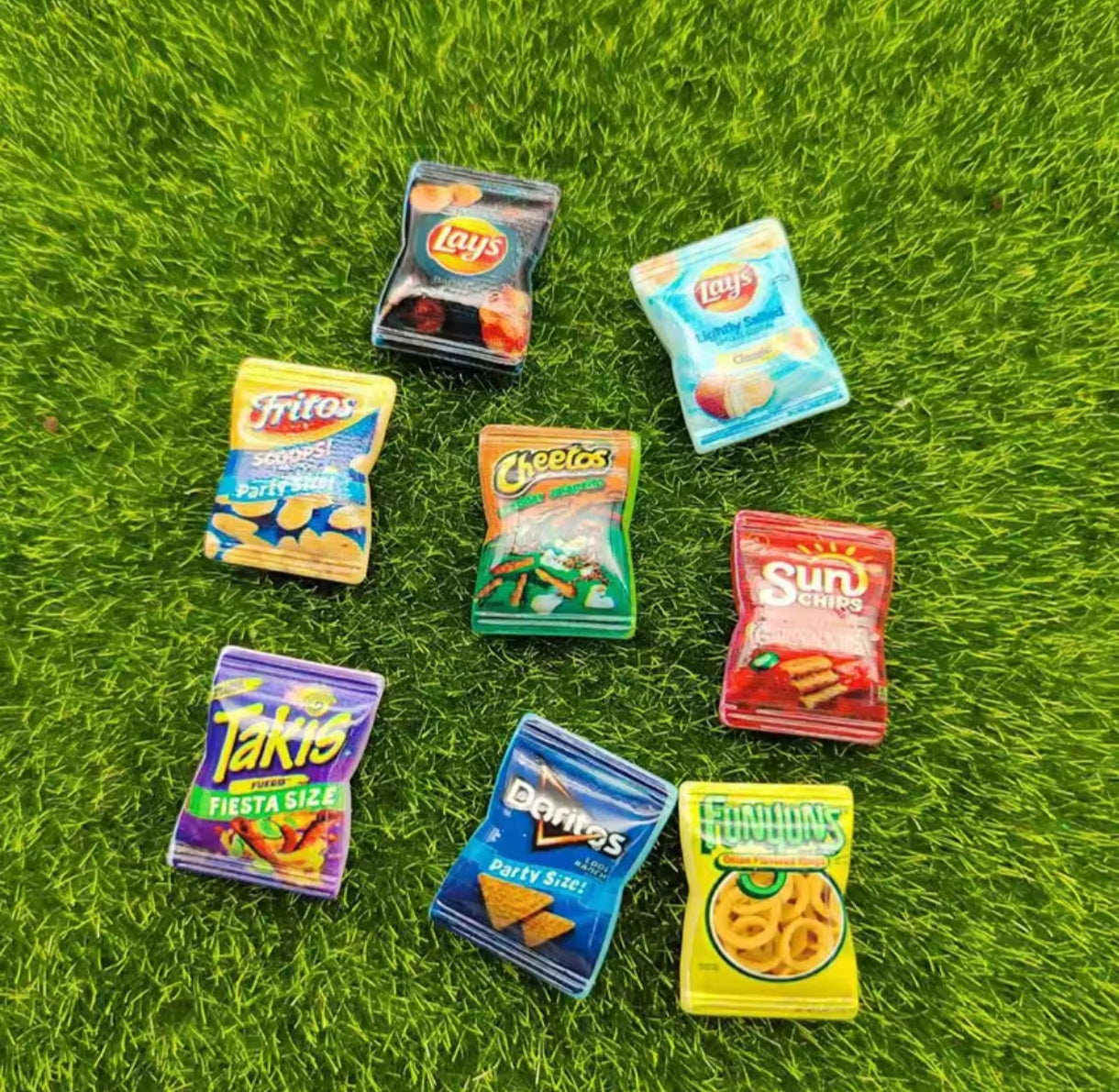 Mini Snacks para Picar Casa de Muñecas 10uds.