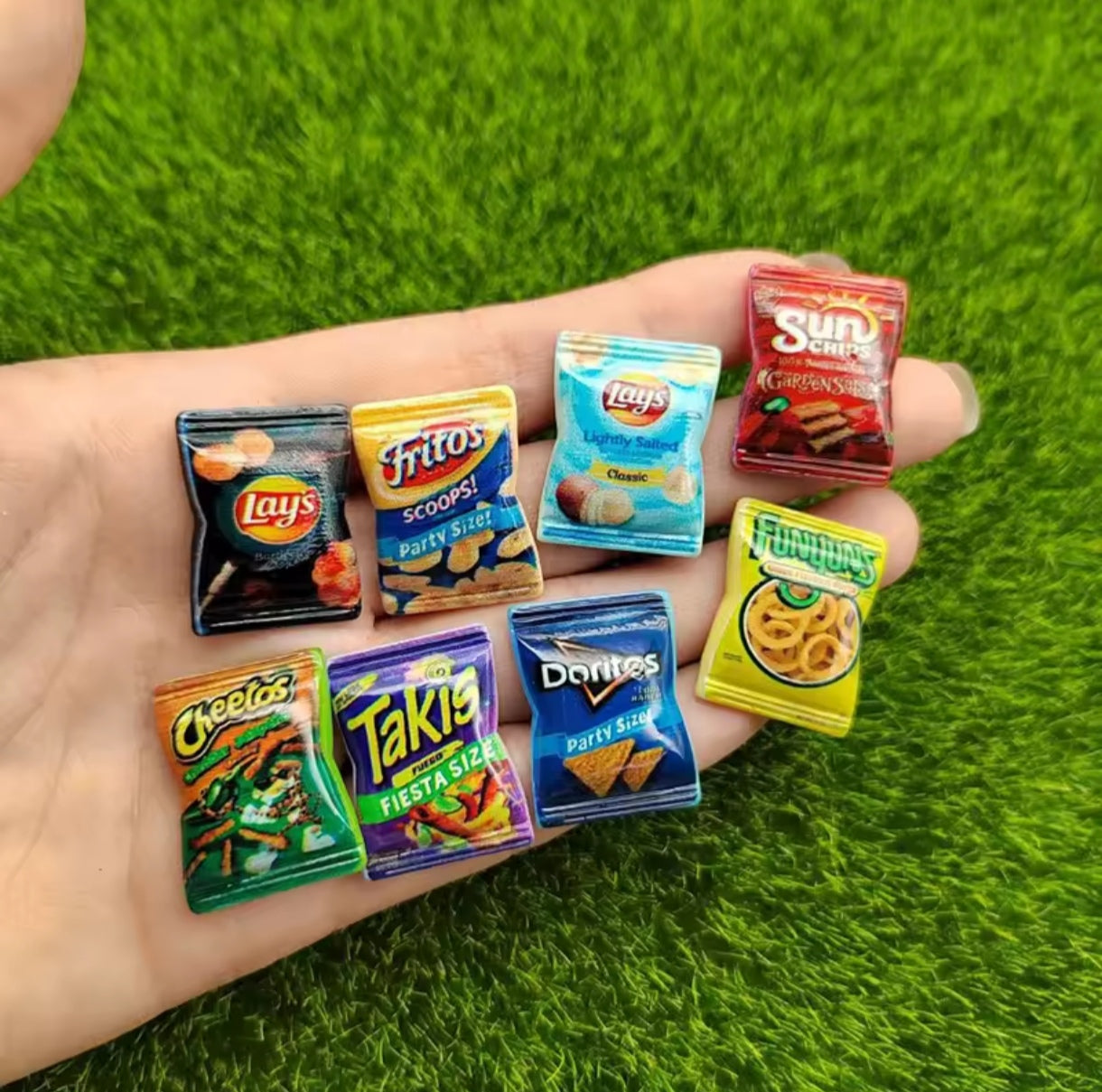 Mini Snacks para Picar Casa de Muñecas 10uds.