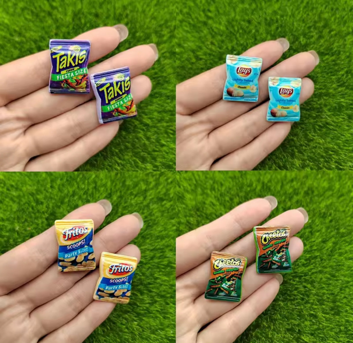 Mini Snacks para Picar Casa de Muñecas 10uds.