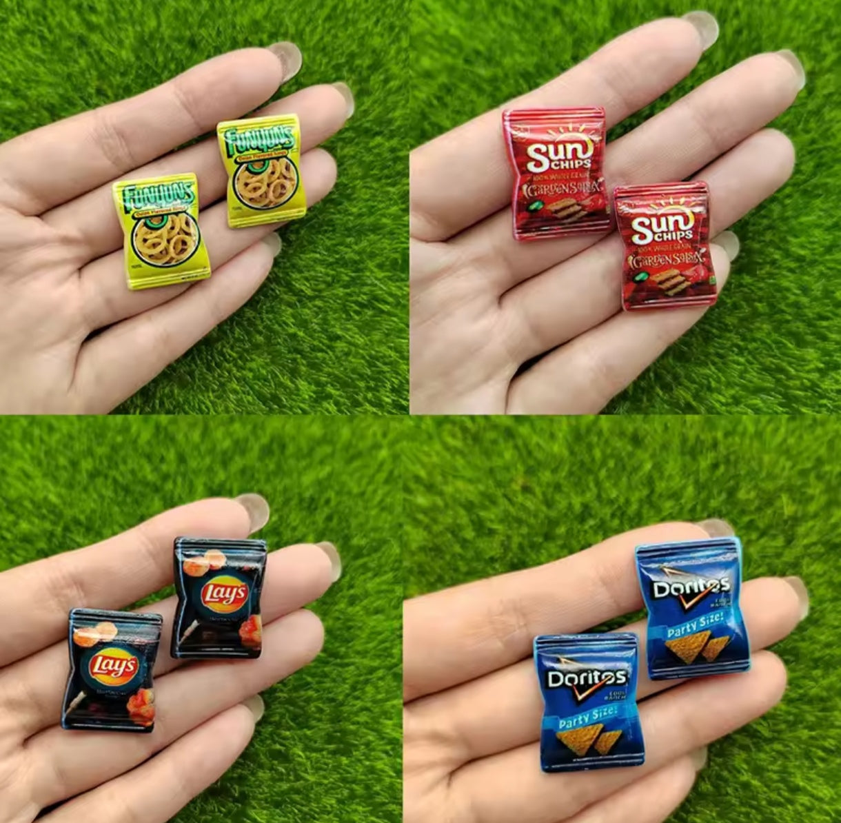Mini Snacks para Picar Casa de Muñecas 10uds.
