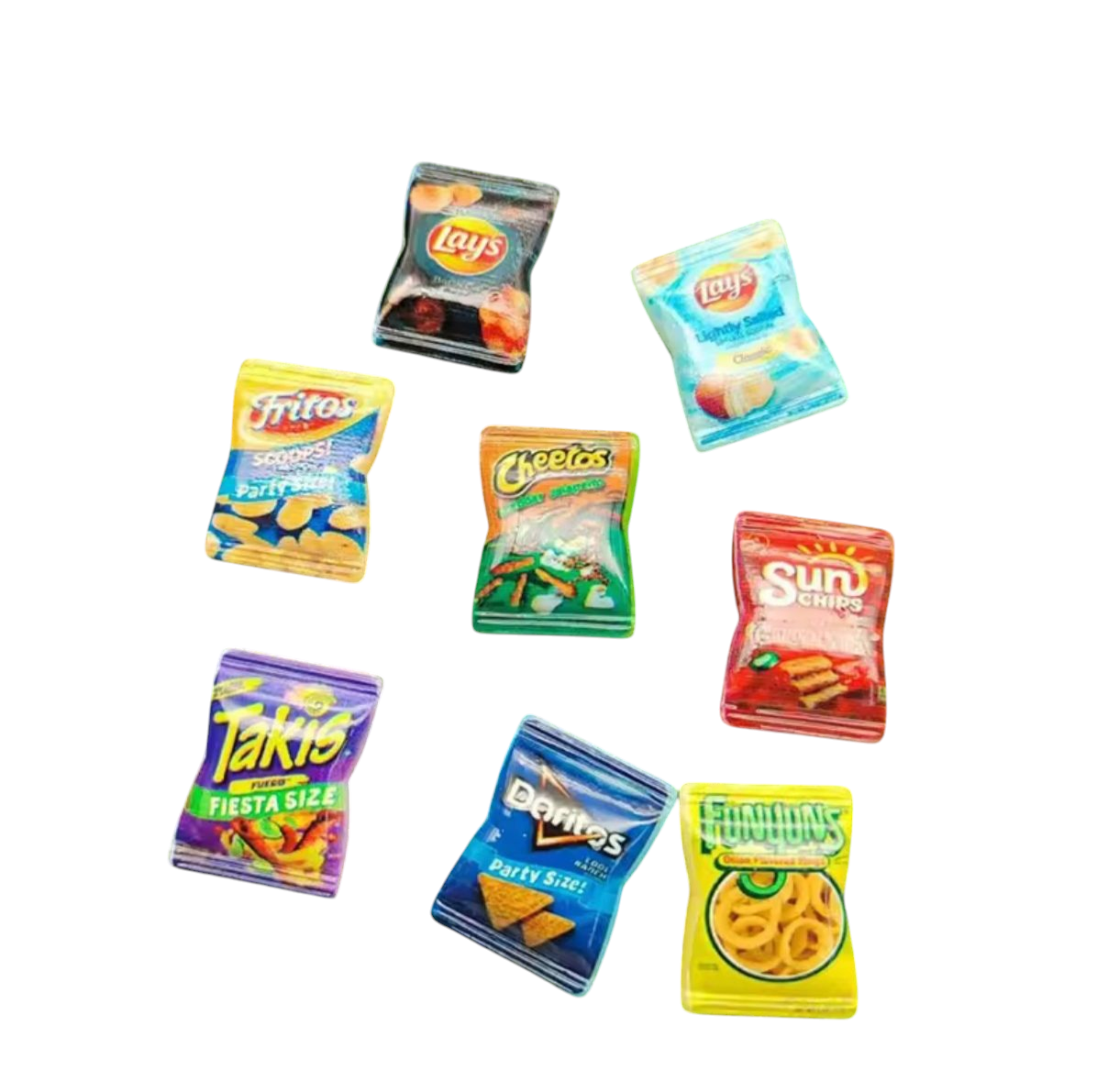 Mini Snacks para Picar Casa de Muñecas 10uds.