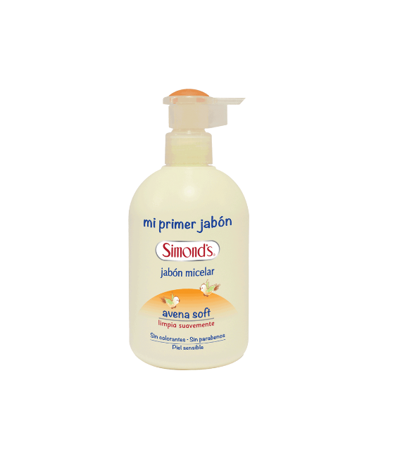 Mi Primer Jabon Simonds Micelar Avena Soft 340ml.