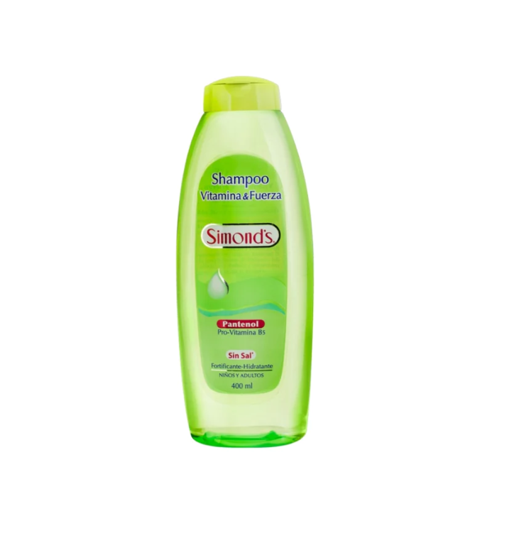 Shampoo Simonds Vitamina Pantenol 400ml.