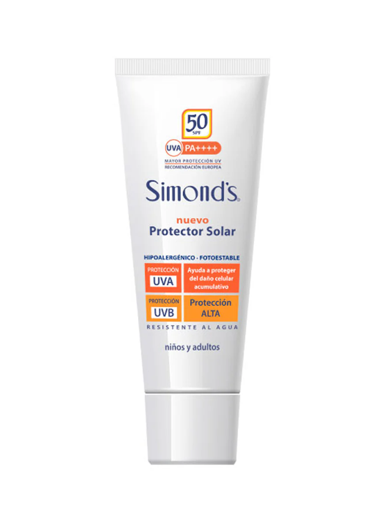 Protector Solar Simonds FPS50 Pomo 50ml.